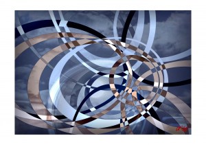 ArtAperture.net - Dar Wolfe - Vanishing Blue - Holistic - A modern art holistic approach to symbolic interactionism
